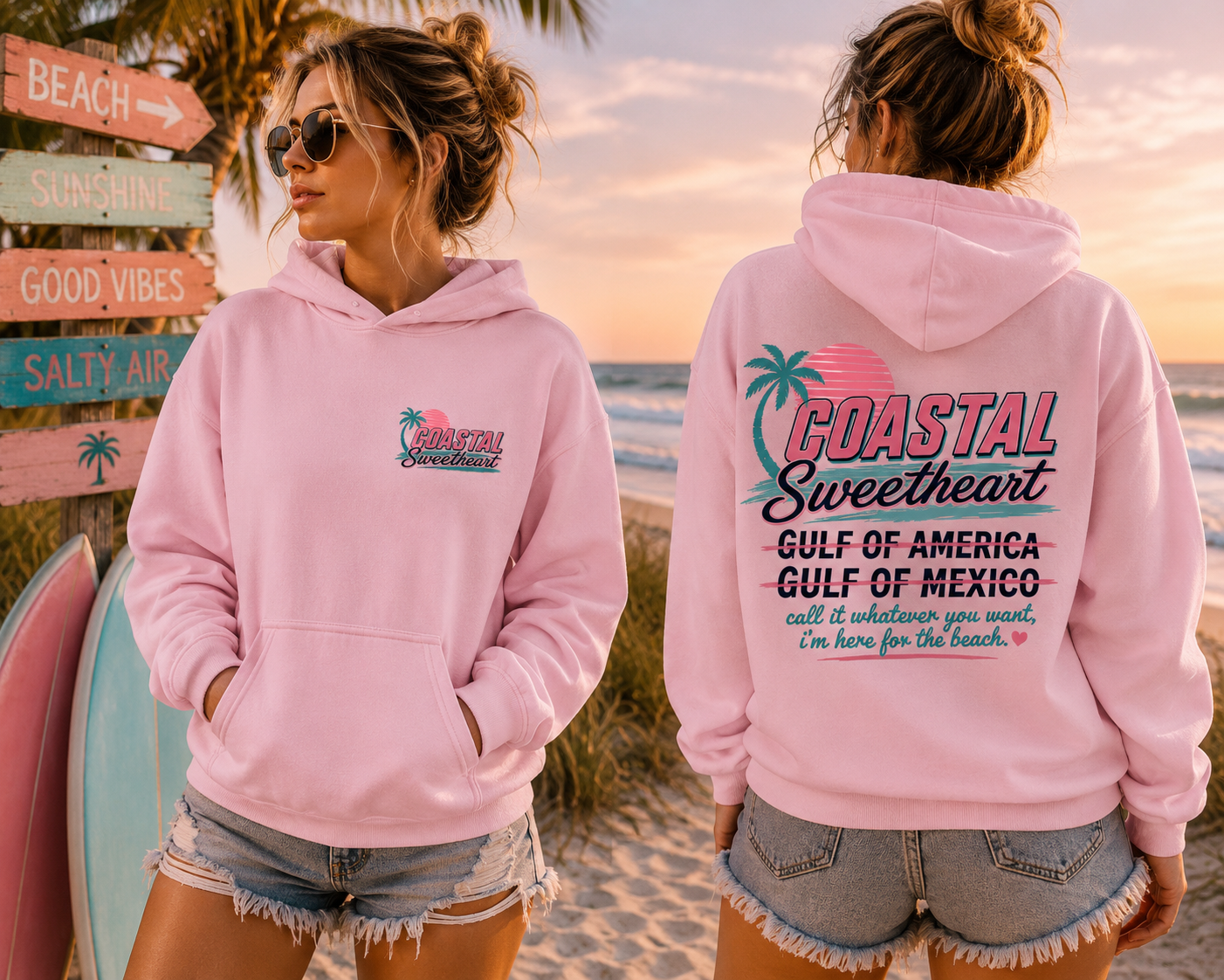 Coastal Sweetheart™ “Call It Whatever You Want” Coastal Hoodie